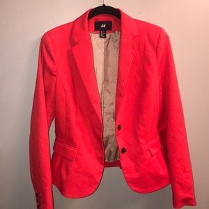 Red H&M Blazer
